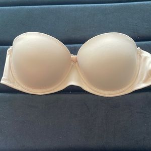 PINK Victorias Secret Strapless Bra Size 34A